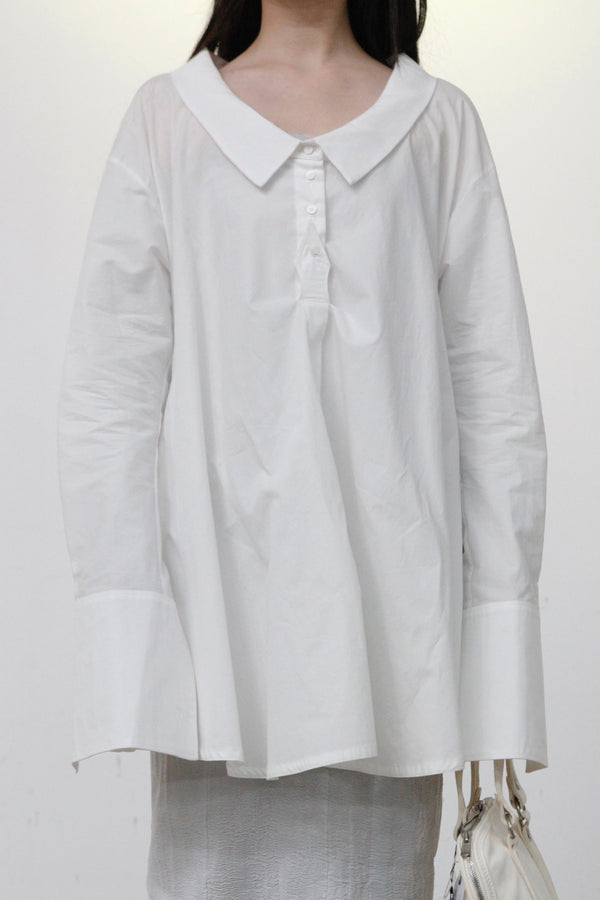 Marc le bihan women's shirt 2631 white